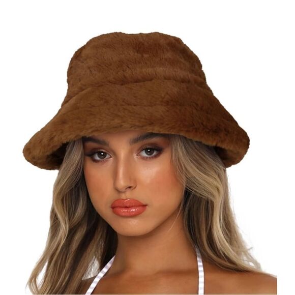 Fur Winter Fuzzy Bucket Hat main image 8